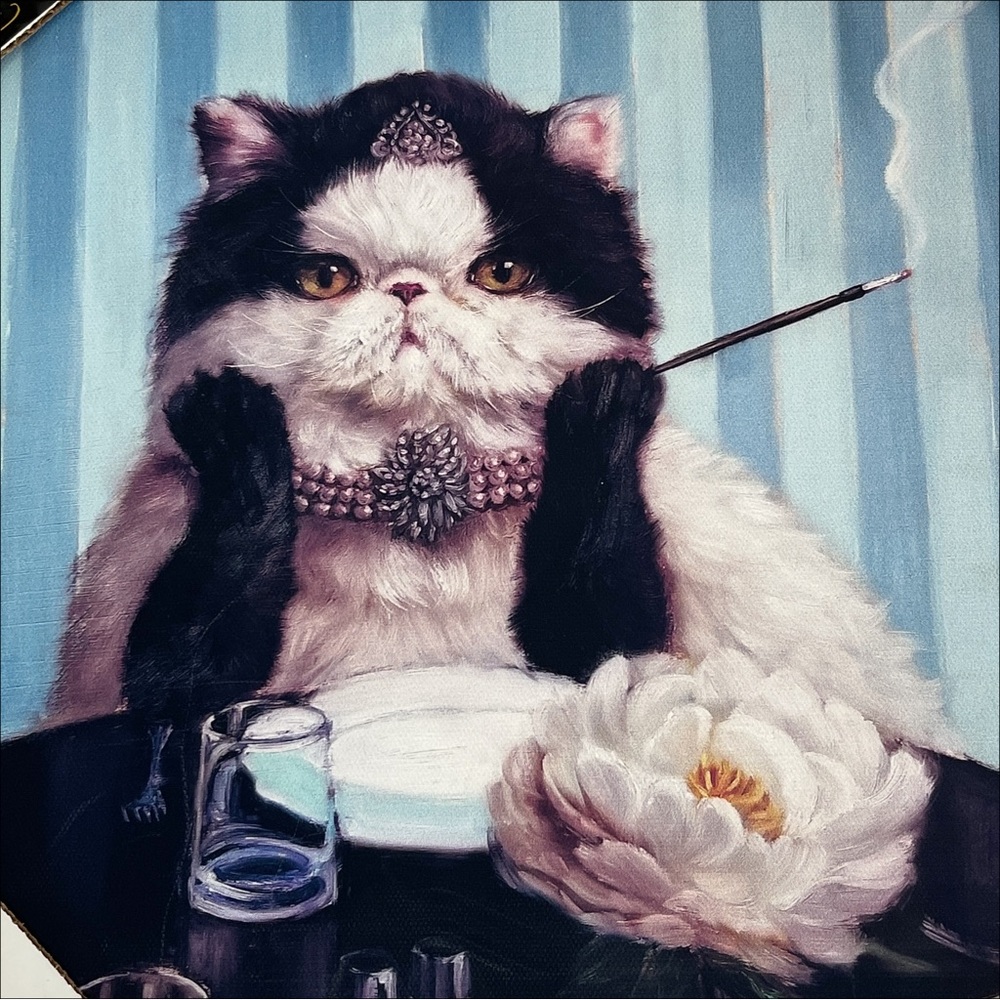 Cat Canvas Print 11x14